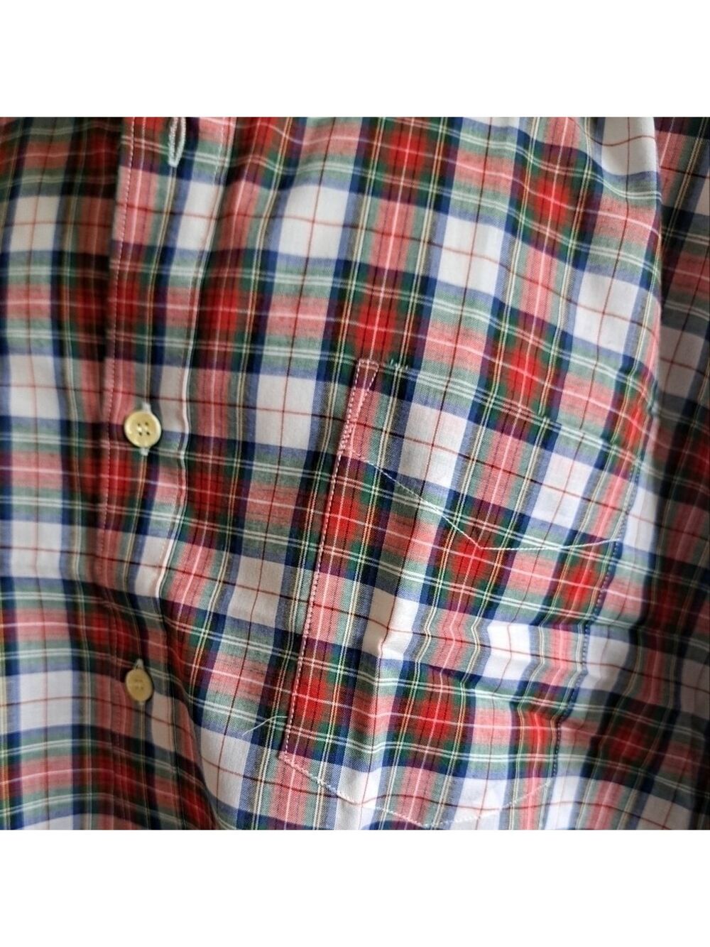 VTG BUD BERMA Weekender plaid mens shirt lightweight western ranch XL - Picture 3 of 7